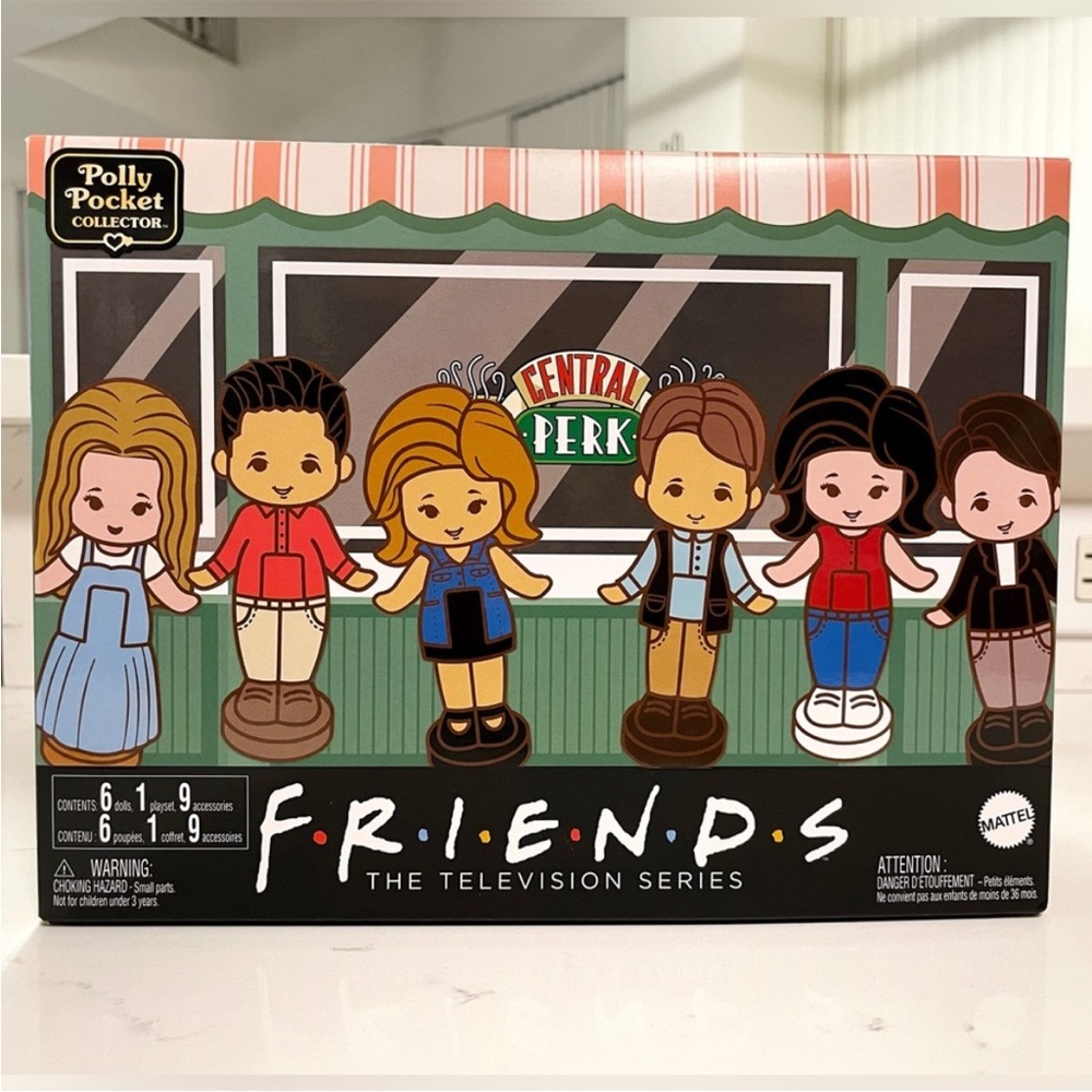 🆕 Polly Pocket Collector Compact: Friends (The Television Series) - IN HAND! ✅ - Picture 5 of 6